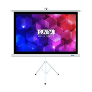 SUVIRA 4X6 FEET PROJECTOR TRIPOD SCREEN