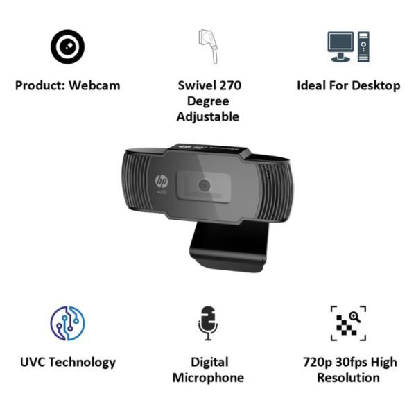 HP w200 Web Camera - Image 3