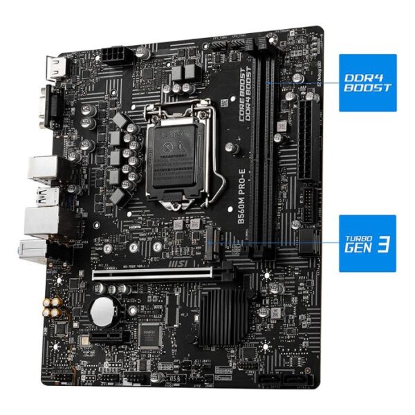 Gigabyte B560M PRO Motherboard - Image 4