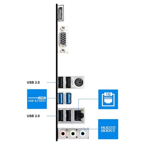 Gigabyte B560M PRO Motherboard - Image 2