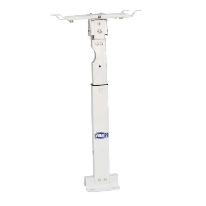 Suvira White Heavy Duty Projector Stand Ceiling Mount Bracket
