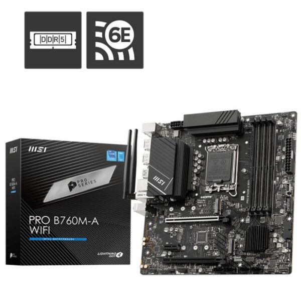 MSI PRO B760M-A WIFI  Motherboard