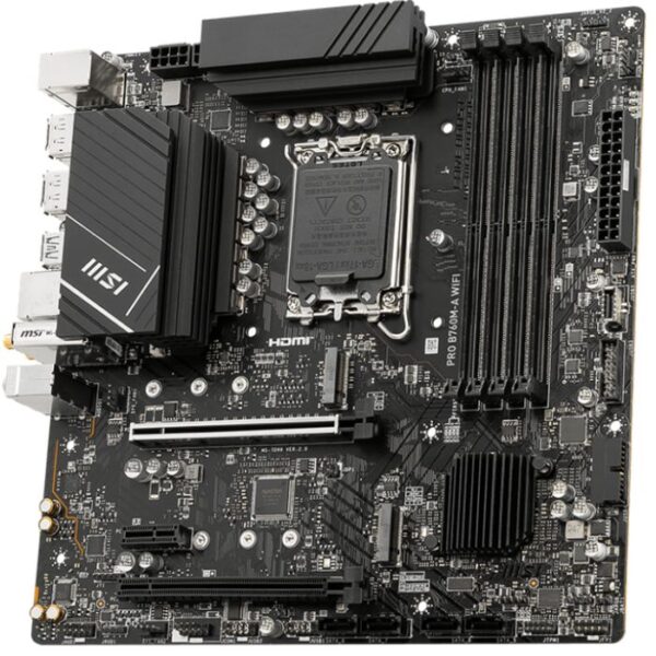 MSI PRO B760M-A WIFI  Motherboard - Image 3