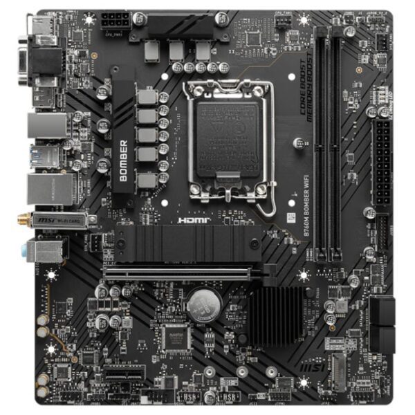 MSI B760M BOMBER WIFI Motherboard - Image 2