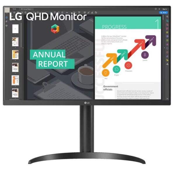 LG 27QN850 QHD Ergo IPS Monitor